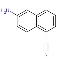 91135-41-0 6-aminonaphthalene-1-carbonitrile chemical structure