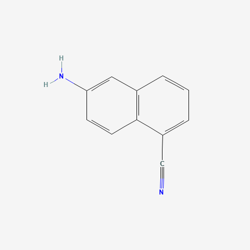 91135-41-0 6-aminonaphthalene-1-carbonitrile chemical structure