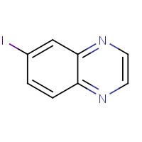 50998-18-0 6-iodoquinoxaline chemical structure