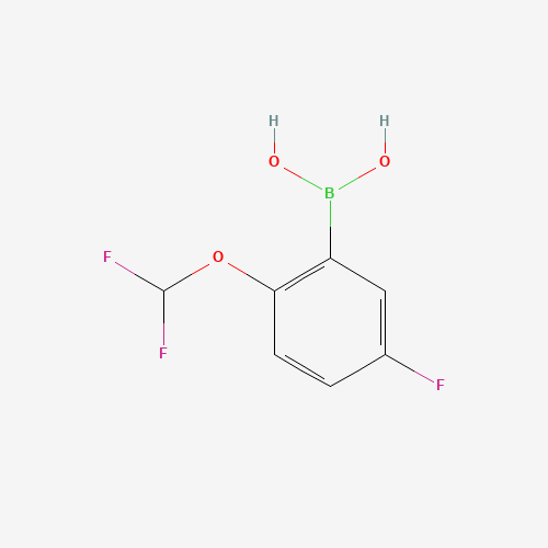 958451-71-3 [2-(difluoromethoxy)-5-fluorophenyl]boronic acid chemical structure