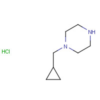 510725-51-6 1-(cyclopropylmethyl)piperazine;hydrochloride chemical structure