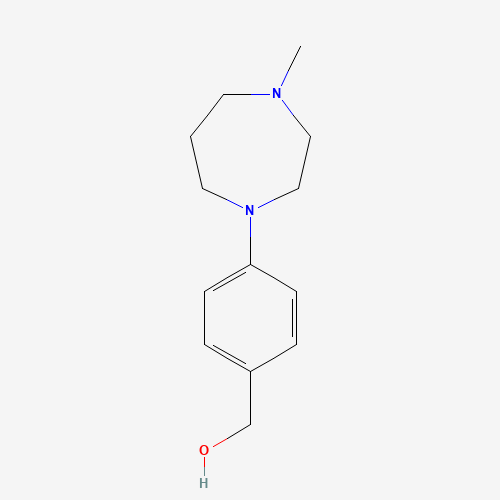 898289-58-2 [4-(4-methyl-1,4-diazepan-1-yl)phenyl]methanol chemical structure