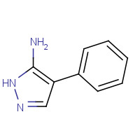 5591-70-8 4-phenyl-1H-pyrazol-5-amine chemical structure