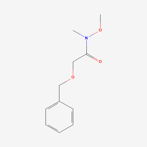 104863-68-5 N-methoxy-N-methyl-2-phenylmethoxyacetamide chemical structure