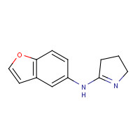 1287746-87-5 N-(1-benzofuran-5-yl)-3,4-dihydro-2H-pyrrol-5-amine chemical structure
