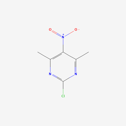 1080650-03-8 2-chloro-4,6-dimethyl-5-nitropyrimidine chemical structure