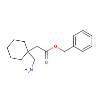 768358-87-8 benzyl 2-[1-(aminomethyl)cyclohexyl]acetate chemical structure