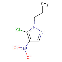 1429309-41-0 5-chloro-4-nitro-1-propylpyrazole chemical structure