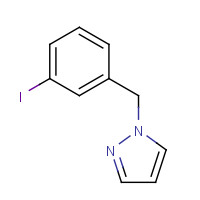 884507-56-6 1-[(3-iodophenyl)methyl]pyrazole chemical structure