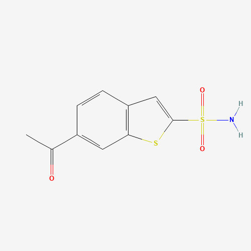 96803-41-7 6-acetyl-1-benzothiophene-2-sulfonamide chemical structure