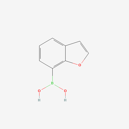 860625-79-2 1-benzofuran-7-ylboronic acid chemical structure