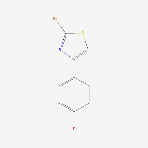 412923-44-5 2-bromo-4-(4-fluorophenyl)-1,3-thiazole chemical structure