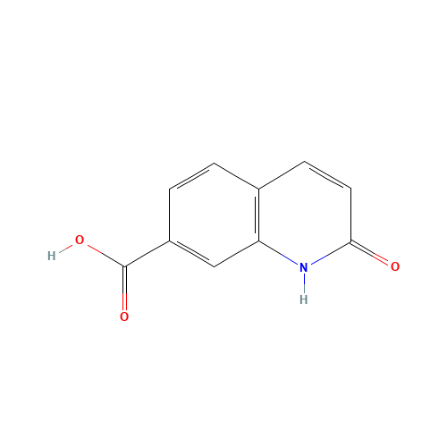 320349-89-1 2-oxo-1H-quinoline-7-carboxylic acid chemical structure