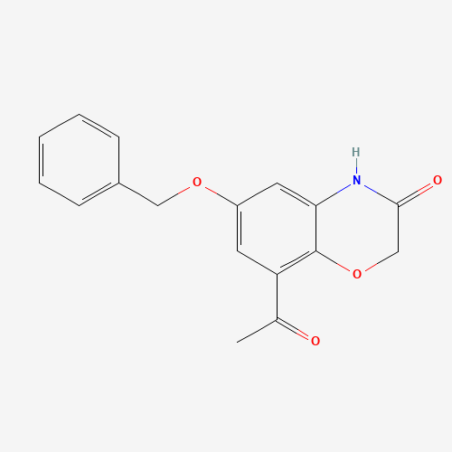 869478-09-1 8-acetyl-6-phenylmethoxy-4H-1,4-benzoxazin-3-one chemical structure