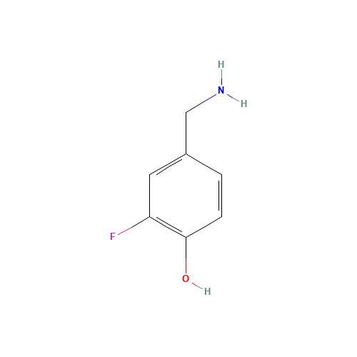 771581-11-4 4-(aminomethyl)-2-fluorophenol chemical structure