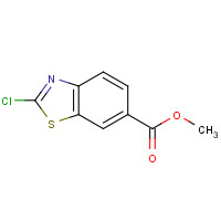 90792-69-1 methyl 2-chloro-1,3-benzothiazole-6-carboxylate chemical structure