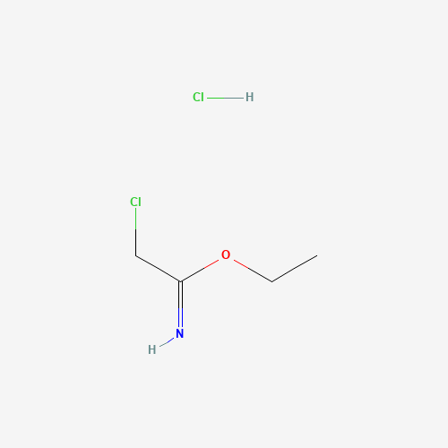 36743-66-5 ethyl 2-chloroethanimidate;hydrochloride chemical structure