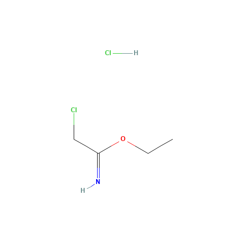 36743-66-5 ethyl 2-chloroethanimidate;hydrochloride chemical structure