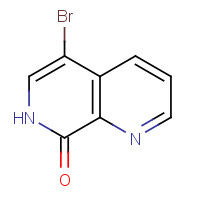 67967-14-0 5-bromo-7H-1,7-naphthyridin-8-one chemical structure