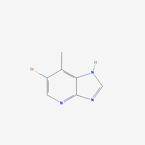 91996-63-3 6-bromo-7-methyl-1H-imidazo[4,5-b]pyridine chemical structure