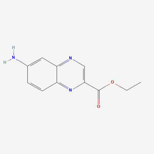 1005029-83-3 ethyl 6-aminoquinoxaline-2-carboxylate chemical structure