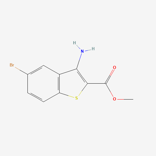 1036380-75-2 methyl 3-amino-5-bromo-1-benzothiophene-2-carboxylate chemical structure