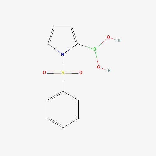 165071-70-5 [1-(benzenesulfonyl)pyrrol-2-yl]boronic acid chemical structure