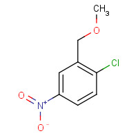 101513-52-4 1-chloro-2-(methoxymethyl)-4-nitrobenzene chemical structure
