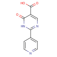 56406-43-0 6-oxo-2-pyridin-4-yl-1H-pyrimidine-5-carboxylic acid chemical structure