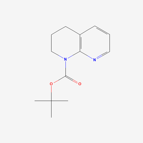 335030-36-9 tert-butyl 3,4-dihydro-2H-1,8-naphthyridine-1-carboxylate chemical structure