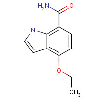 1253792-52-7 4-ethoxy-1H-indole-7-carboxamide chemical structure