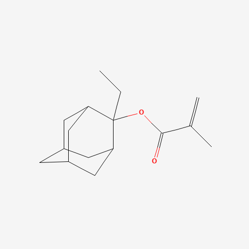 209982-56-9 (2-ethyl-2-adamantyl) 2-methylprop-2-enoate chemical structure