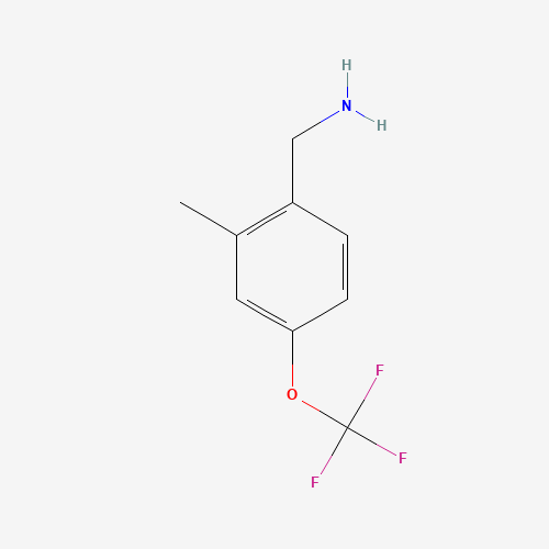 771572-39-5 [2-methyl-4-(trifluoromethoxy)phenyl]methanamine chemical structure