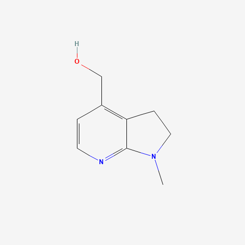 1318255-58-1 (1-methyl-2,3-dihydropyrrolo[2,3-b]pyridin-4-yl)methanol chemical structure