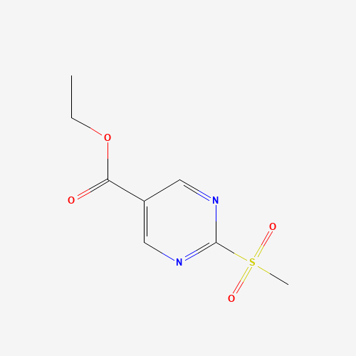 148550-51-0 ethyl 2-methylsulfonylpyrimidine-5-carboxylate chemical structure
