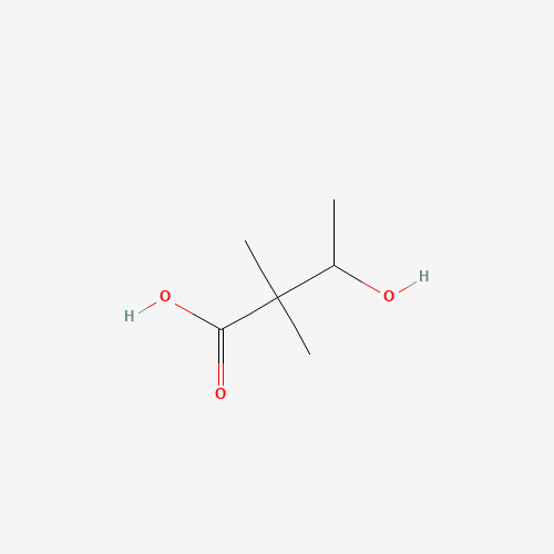 29269-83-8 3-hydroxy-2,2-dimethylbutanoic acid chemical structure