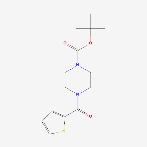 473733-88-9 tert-butyl 4-(thiophene-2-carbonyl)piperazine-1-carboxylate chemical structure