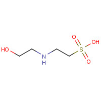 29706-49-8 2-(2-hydroxyethylamino)ethanesulfonic acid chemical structure