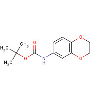 652153-62-3 tert-butyl N-(2,3-dihydro-1,4-benzodioxin-6-yl)carbamate chemical structure