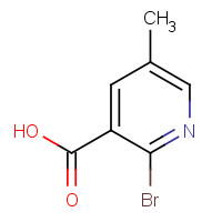 65996-06-7 2-bromo-5-methylpyridine-3-carboxylic acid chemical structure