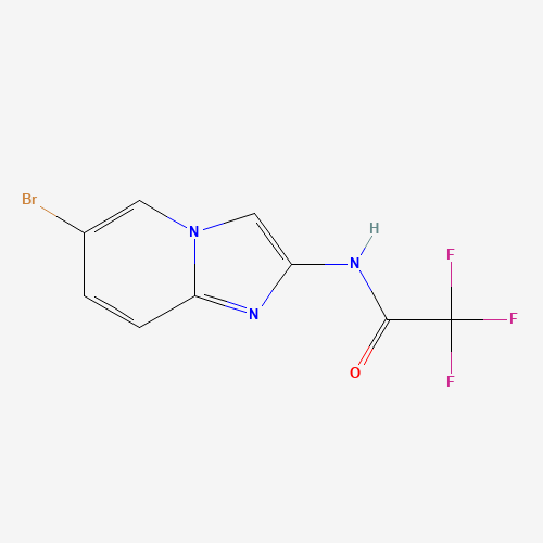 504413-35-8 N-(6-bromoimidazo[1,2-a]pyridin-2-yl)-2,2,2-trifluoroacetamide chemical structure