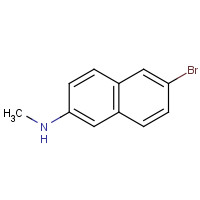 305835-80-7 6-bromo-N-methylnaphthalen-2-amine chemical structure