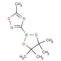 1268467-11-3 5-methyl-3-(4,4,5,5-tetramethyl-1,3,2-dioxaborolan-2-yl)-1,2,4-oxadiazole chemical structure