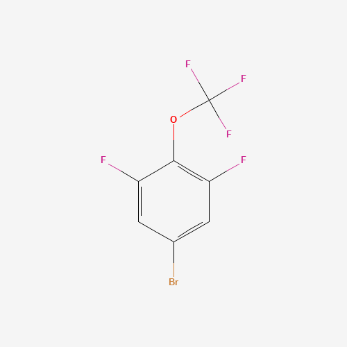 115467-07-7 5-bromo-1,3-difluoro-2-(trifluoromethoxy)benzene chemical structure