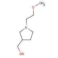 90227-42-2 [1-(2-methoxyethyl)pyrrolidin-3-yl]methanol chemical structure