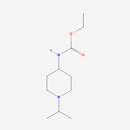 915373-91-0 ethyl N-(1-propan-2-ylpiperidin-4-yl)carbamate chemical structure