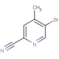 886364-86-9 5-bromo-4-methylpyridine-2-carbonitrile chemical structure