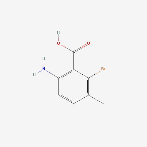 147149-85-7 6-amino-2-bromo-3-methylbenzoic acid chemical structure