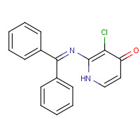 1174046-74-2 2-(benzhydrylideneamino)-3-chloro-1H-pyridin-4-one chemical structure