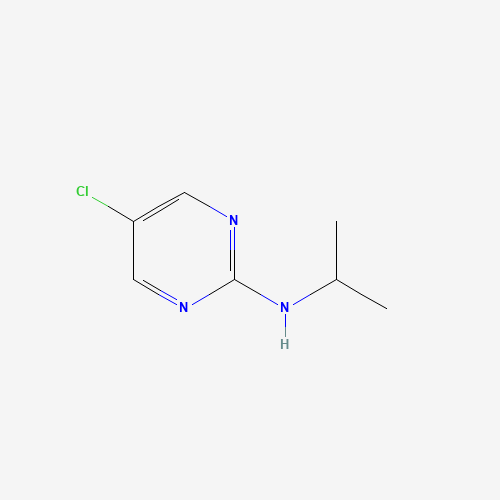 77476-96-1 5-chloro-N-propan-2-ylpyrimidin-2-amine chemical structure